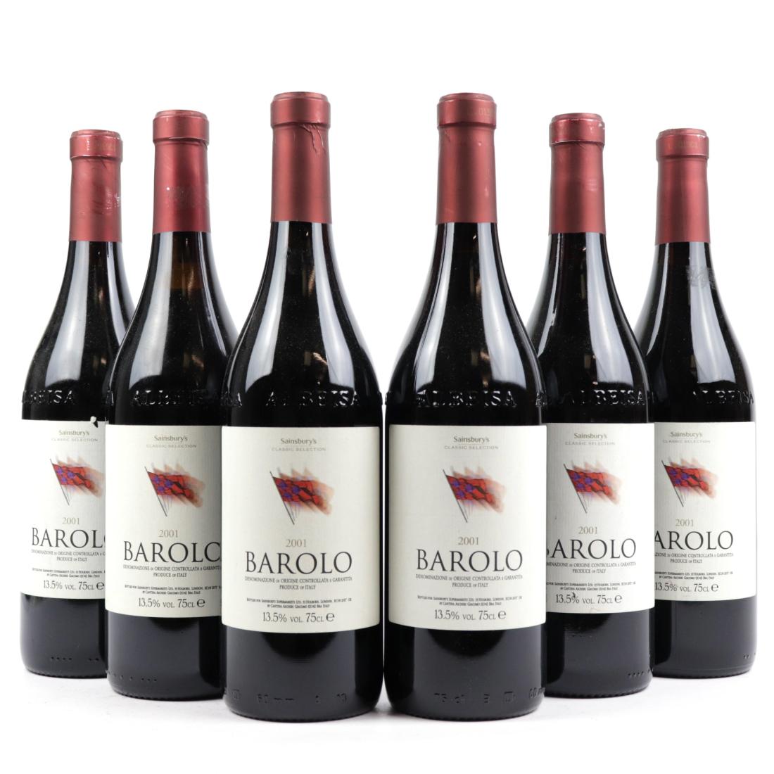 Image for Sainsbury's Classic Selection 2001 Barolo