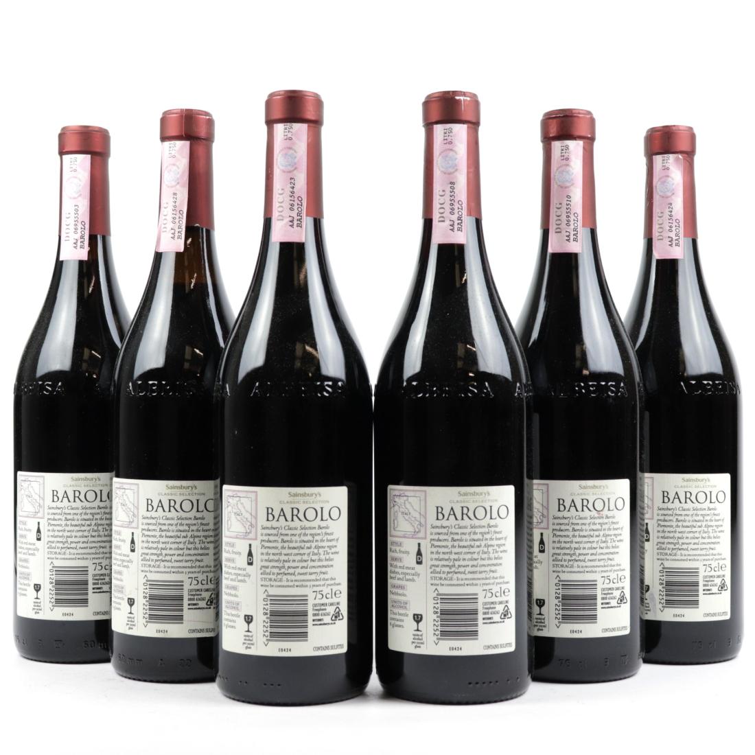 Image for Sainsbury's Classic Selection 2001 Barolo