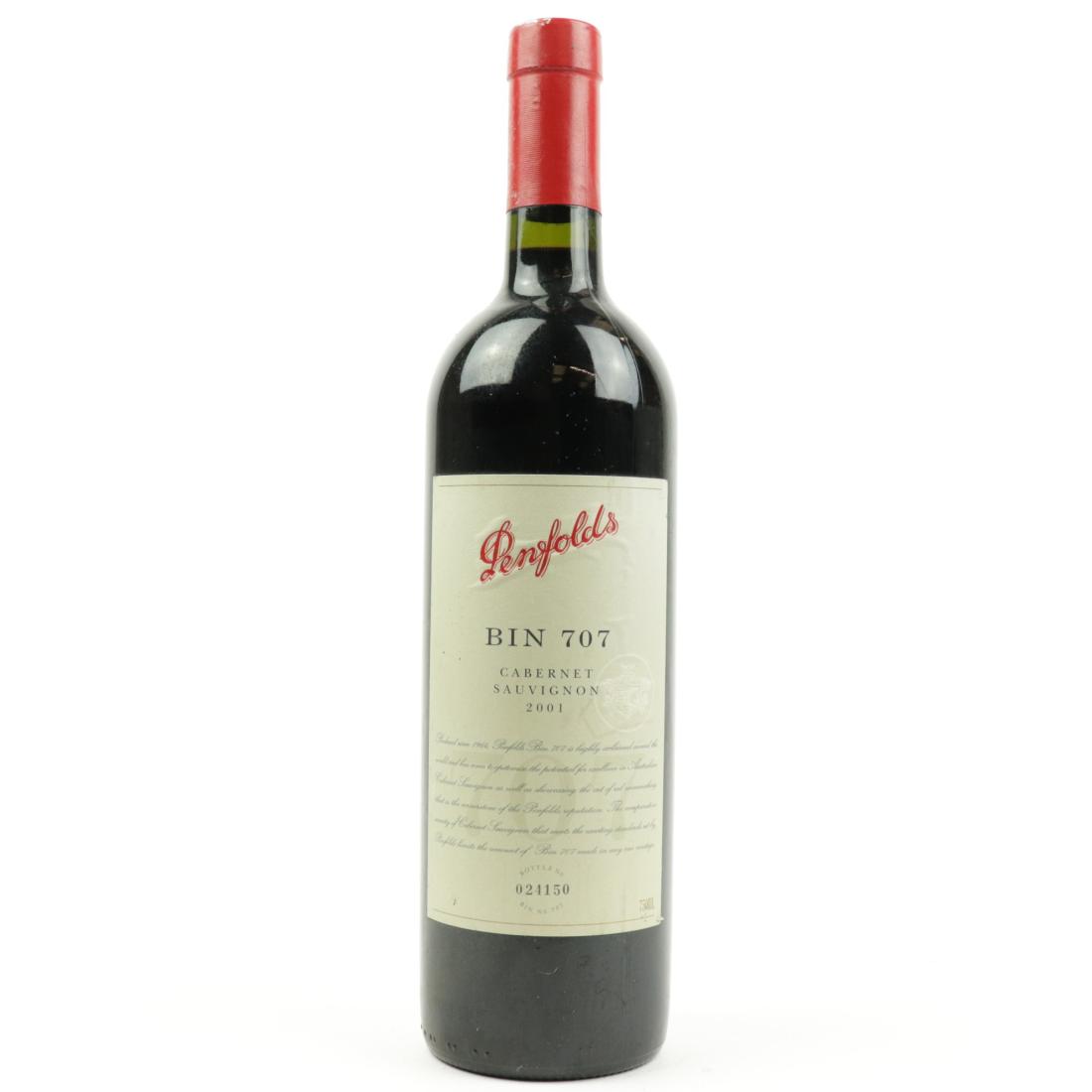 Image for Penfolds Bin 707 Cabernet Sauvignon 2001 South Australia