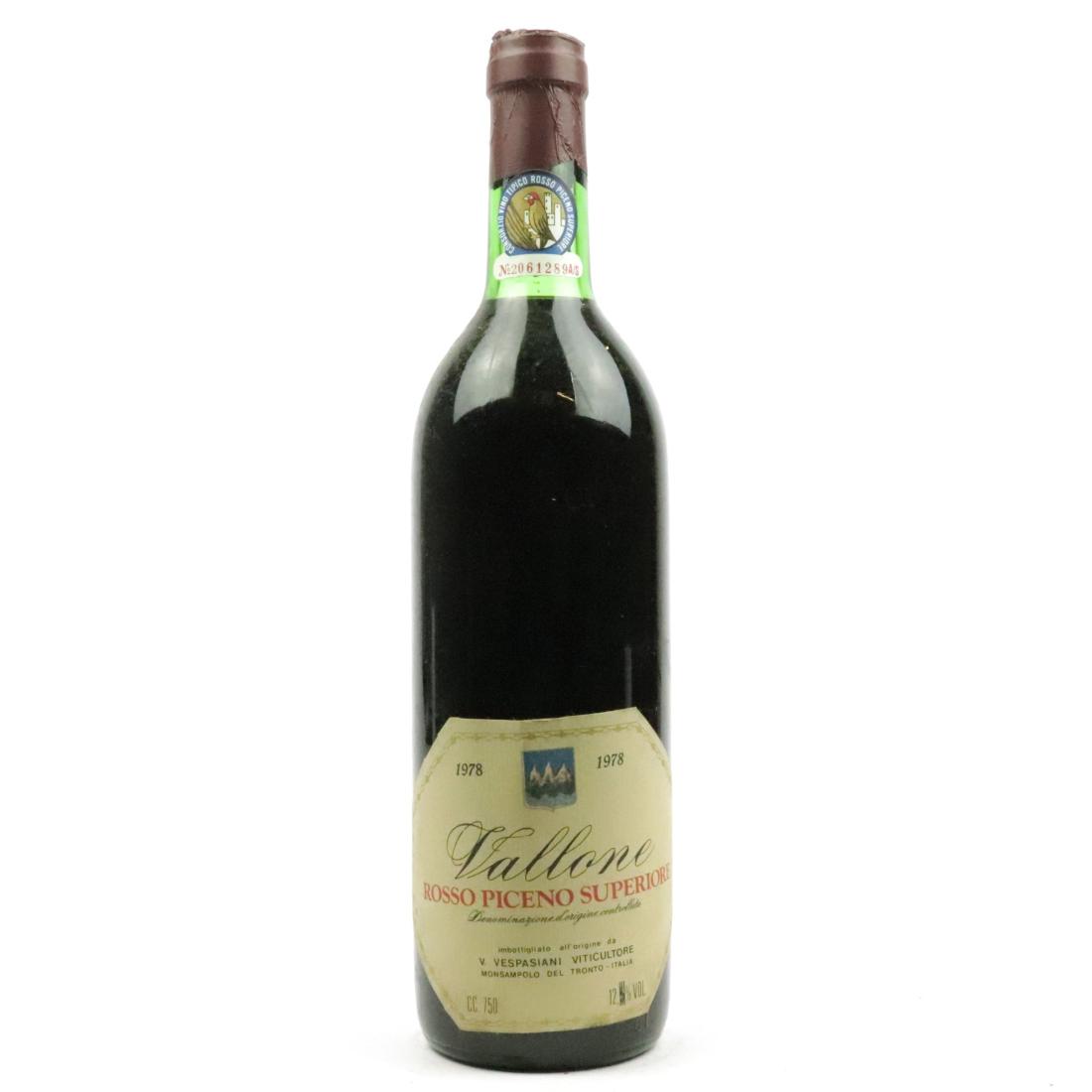 Image for Vallone 1978 Rosso Piceno Superiore