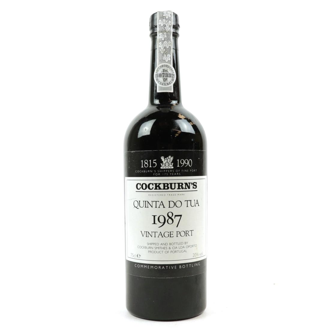 Image for Cockburn's Quinta do Tua 1987 Vintage Port