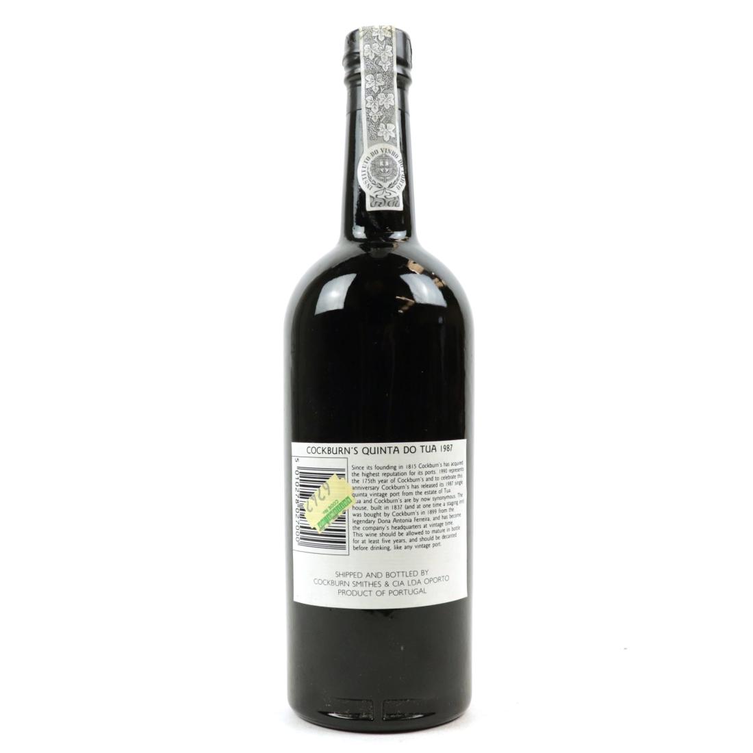Image for Cockburn's Quinta do Tua 1987 Vintage Port