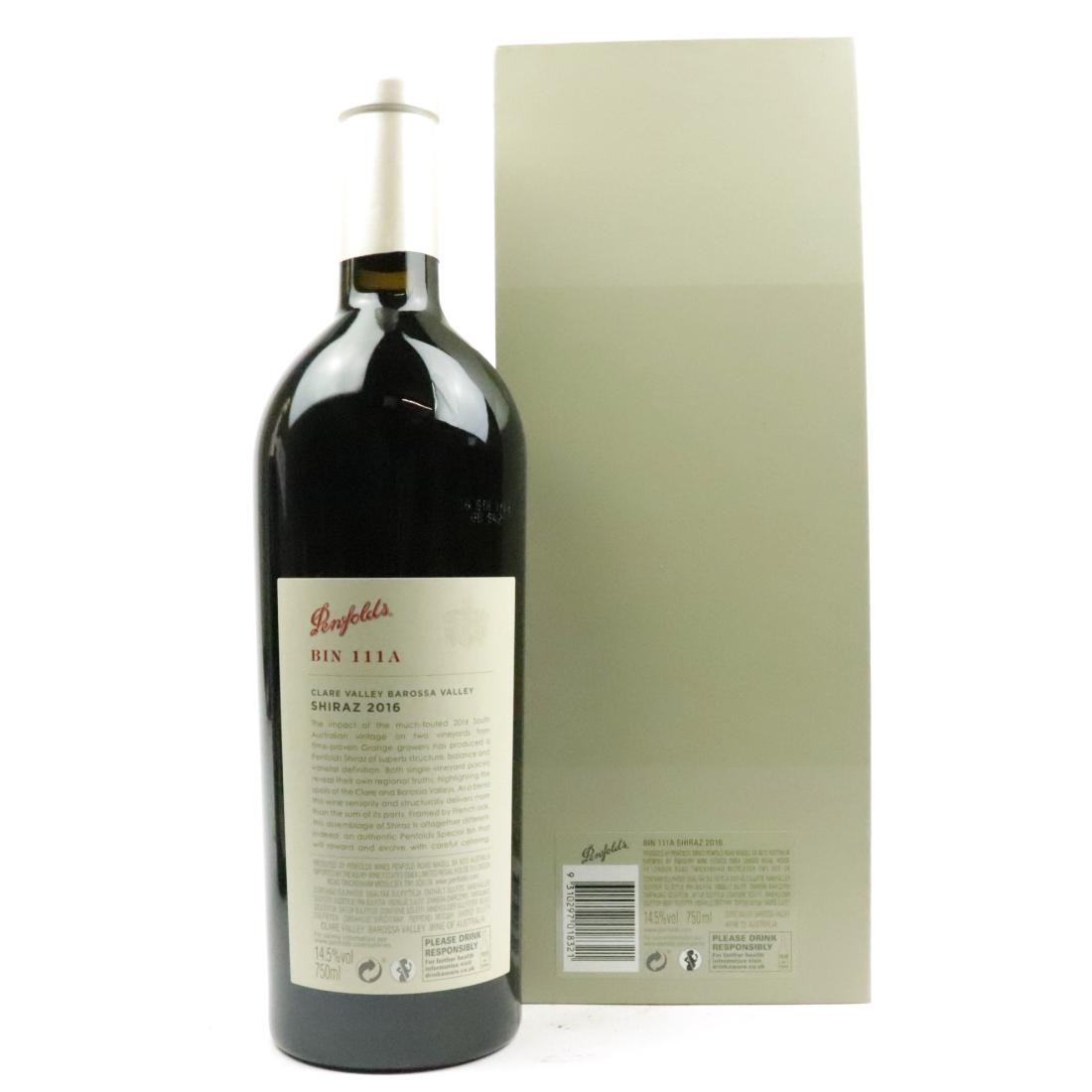Image for Penfolds Bin 111A Shiraz 2016 Clare & Barossa