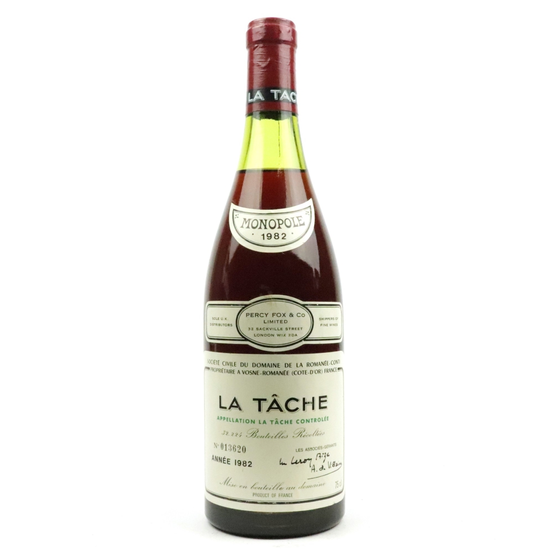 Image for Domaine de la Romanée-Conti 1982 La Tâche