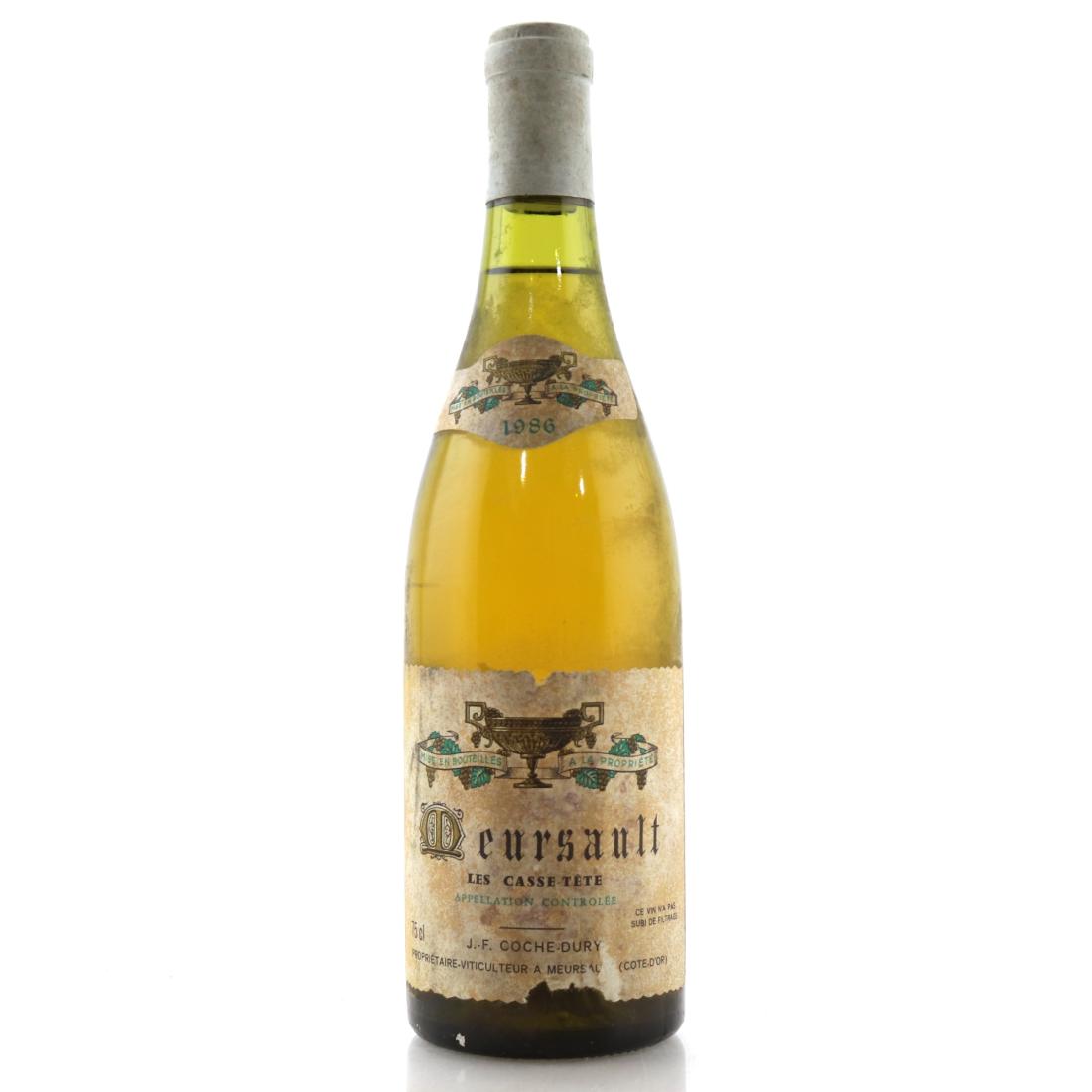 Image for Coche-Dury Les Casse-Tete 1986 Meursault