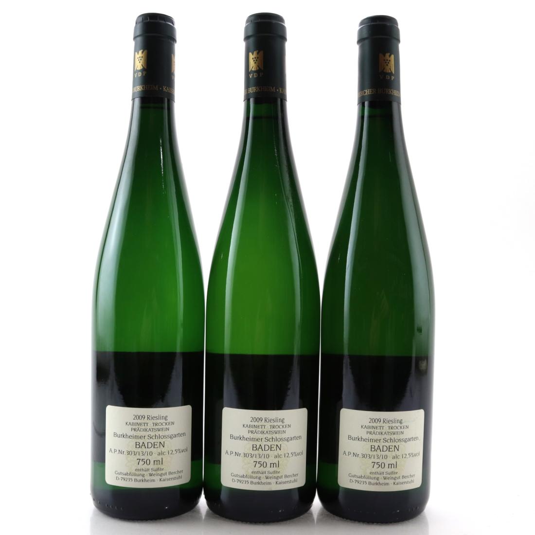 Image for Bercher Burkheimer Schlossgarten Riesling 2009 Baden