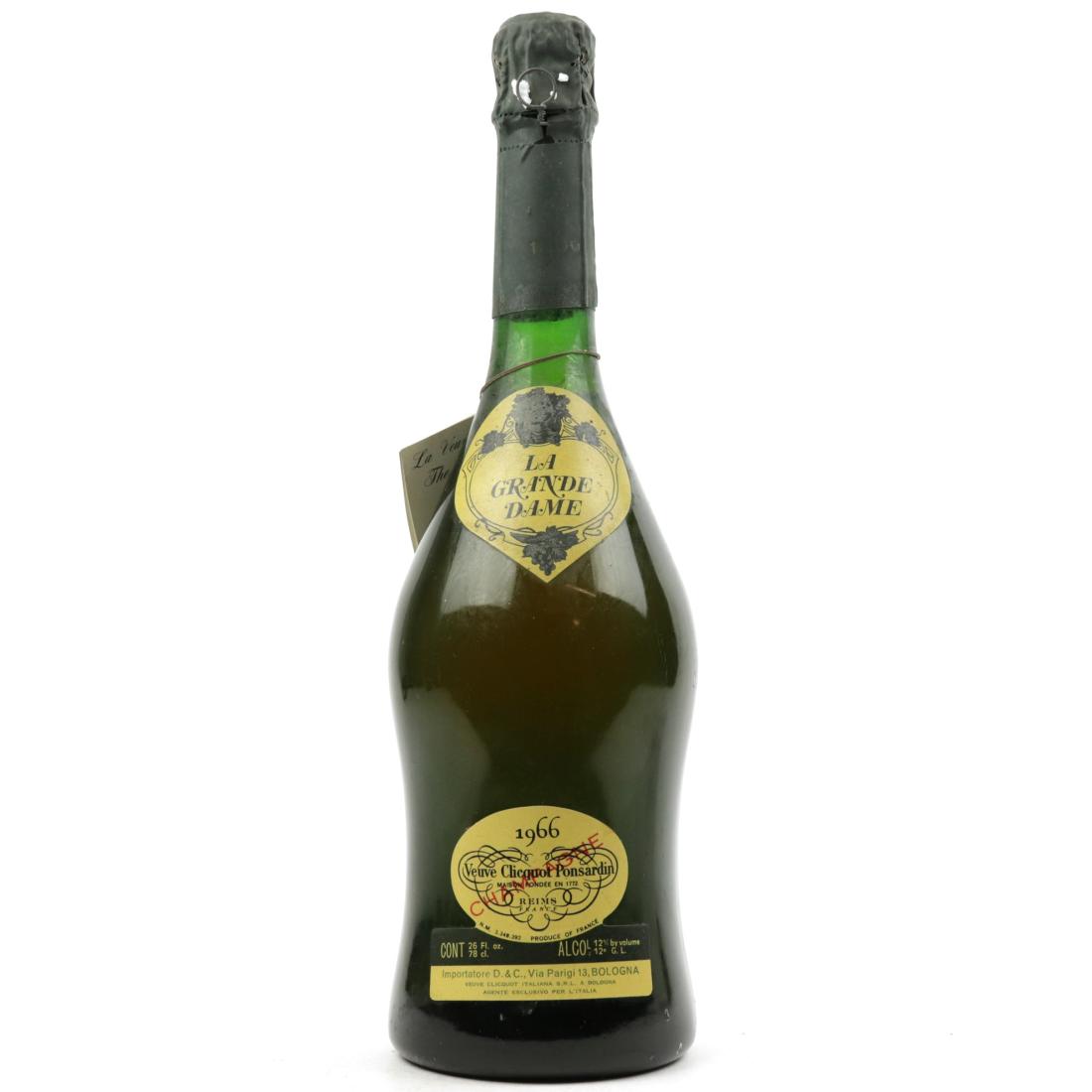 Image for Veuve Clicquot Ponsardin La Grande Dame Brut 1966 Vintage Champagne
