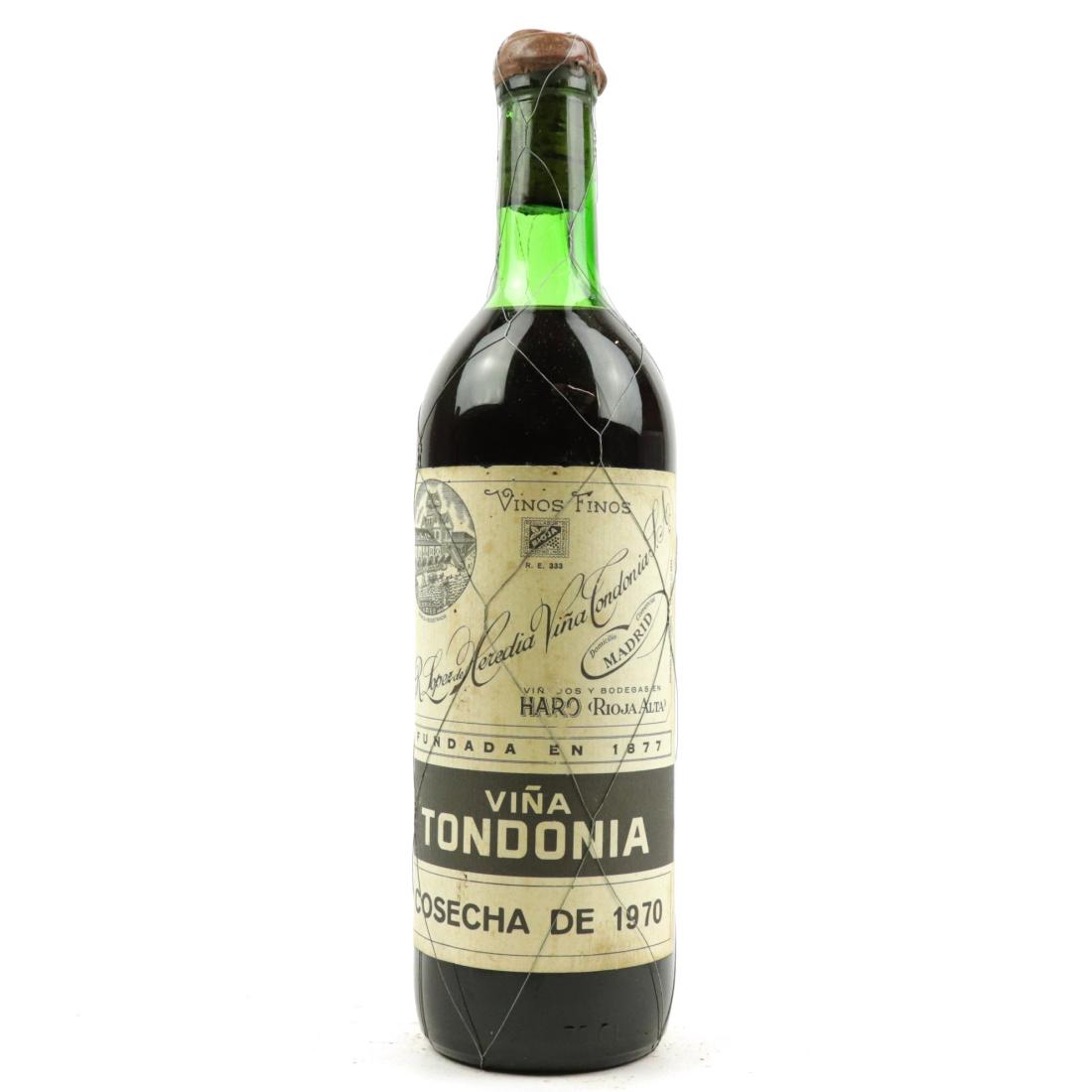 Image for Vina Tondonia 1970 Rioja Gran Reserva