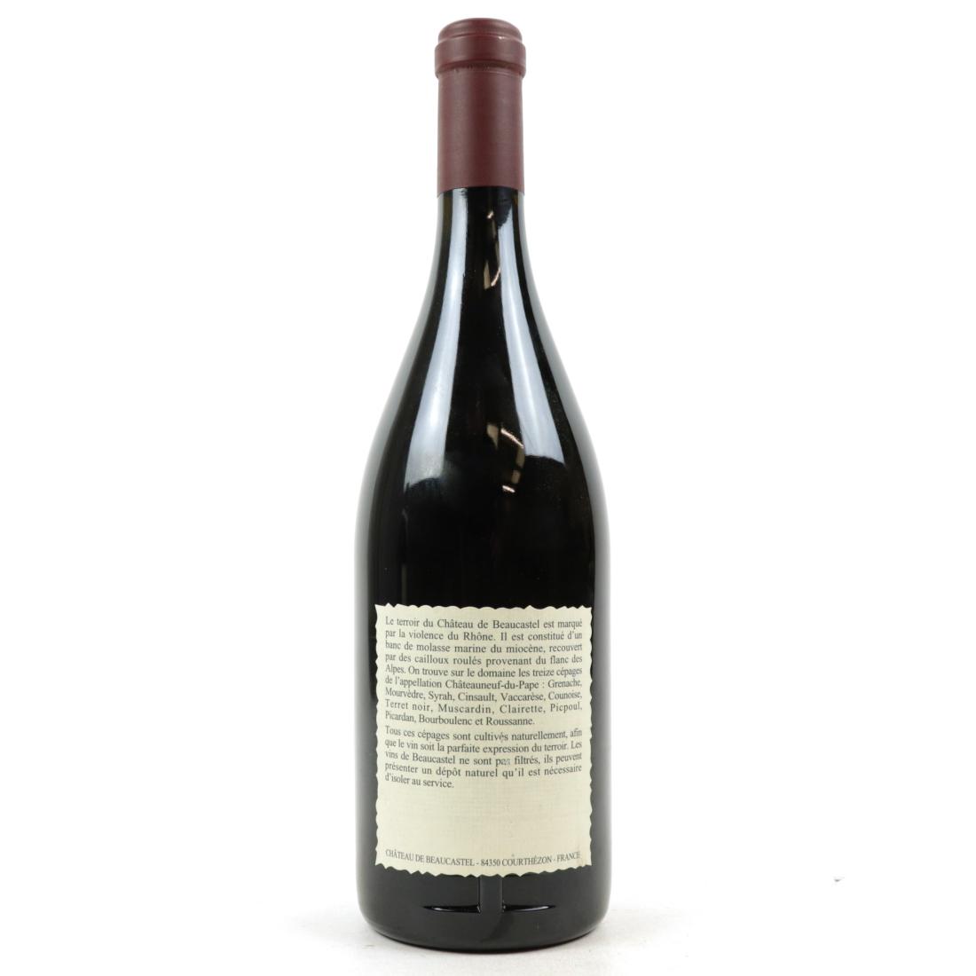 Image for Ch. De Beaucastel 1996 Chateauneuf-Du-Pape