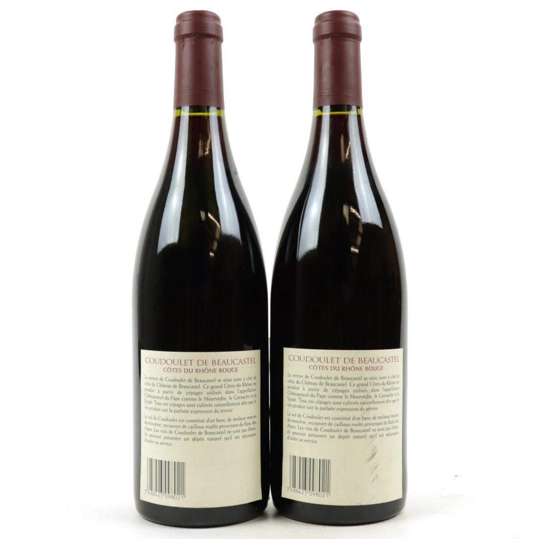 Image for Coudoulet De Beaucastel 1998 Côtes-Du-Rhône