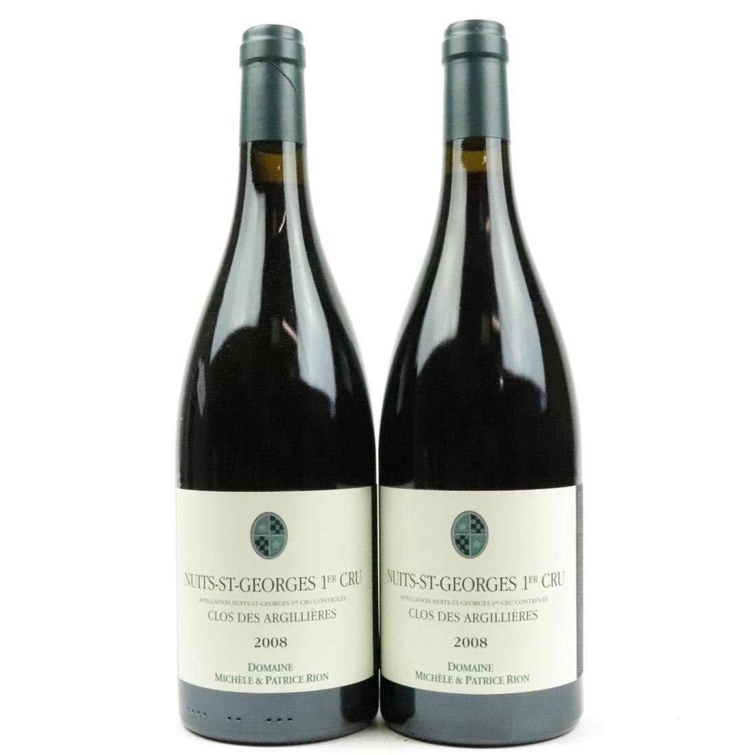 Image for Dom. M.&P. Rion Clos Des Argillieres 2008 Nuits-St-Georges 1er-Cru