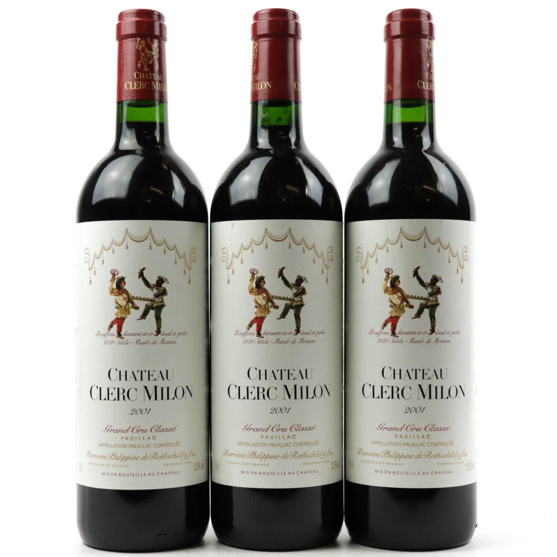 Image for Ch. Clerc Milon 2001 Pauillac 5eme-Cru