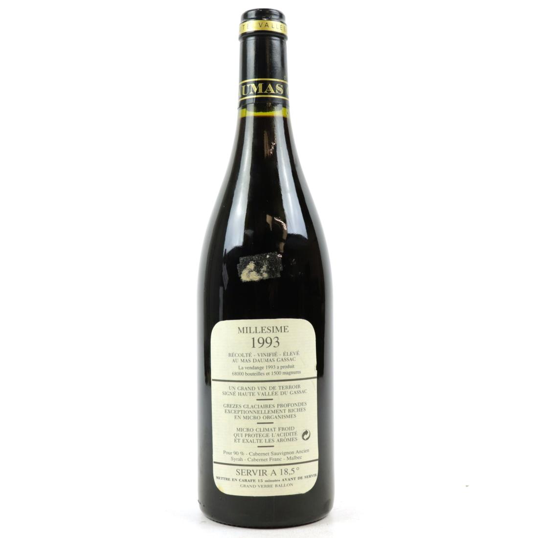 Image for Mas De Daumas Gassac 1993 L'Herault