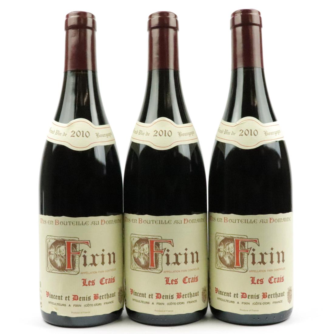 Image for V.&D.Berthaut Les Crais 2010 Fixin
