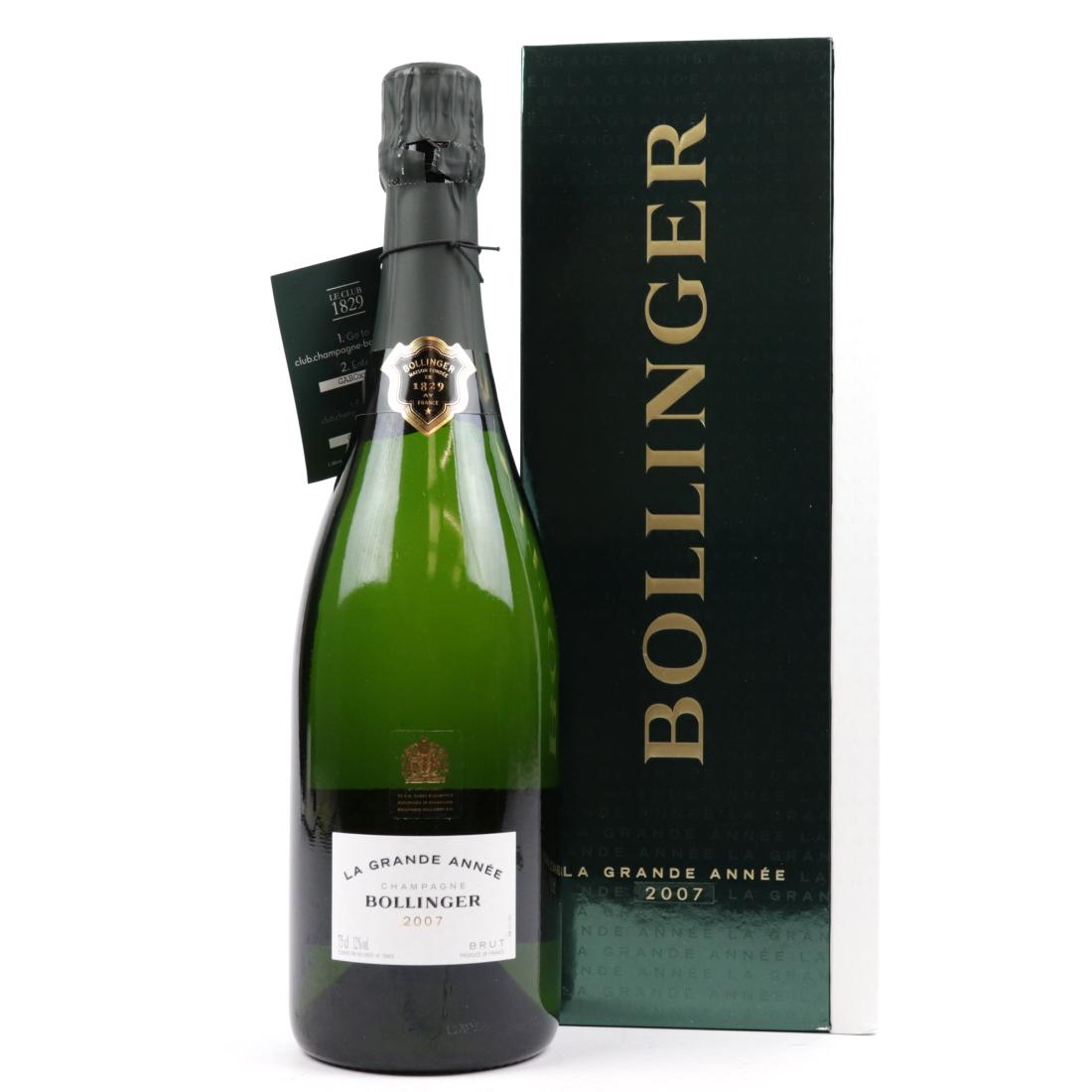 Image for Bollinger Grande Annee Brut 2007 Vintage Champagne