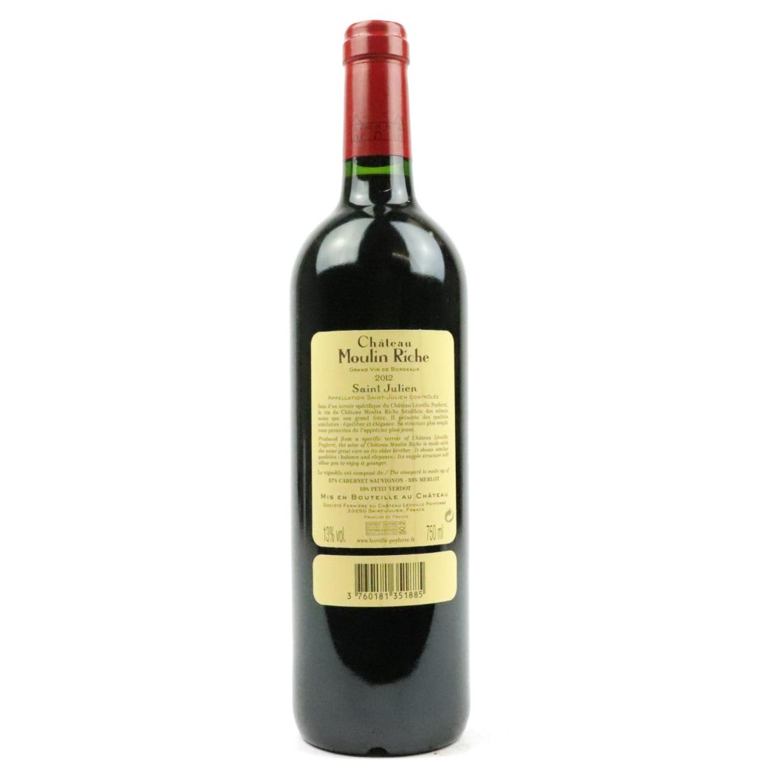 Image for Ch. Moulin Riche 2012 St-Julien