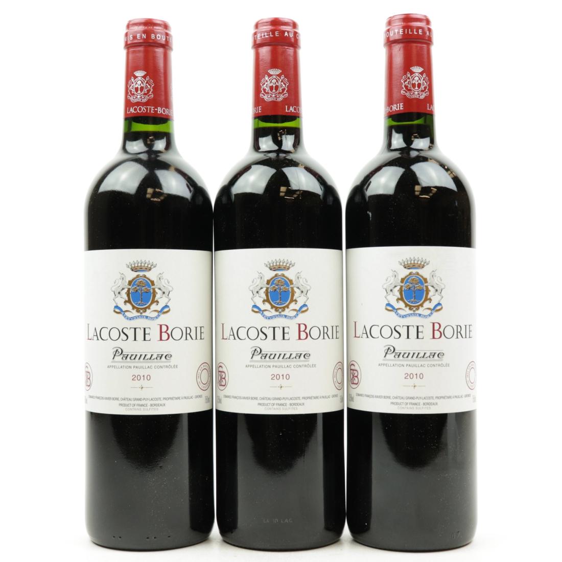 Image for Ch. Lacoste Borie 2010 Pauillac