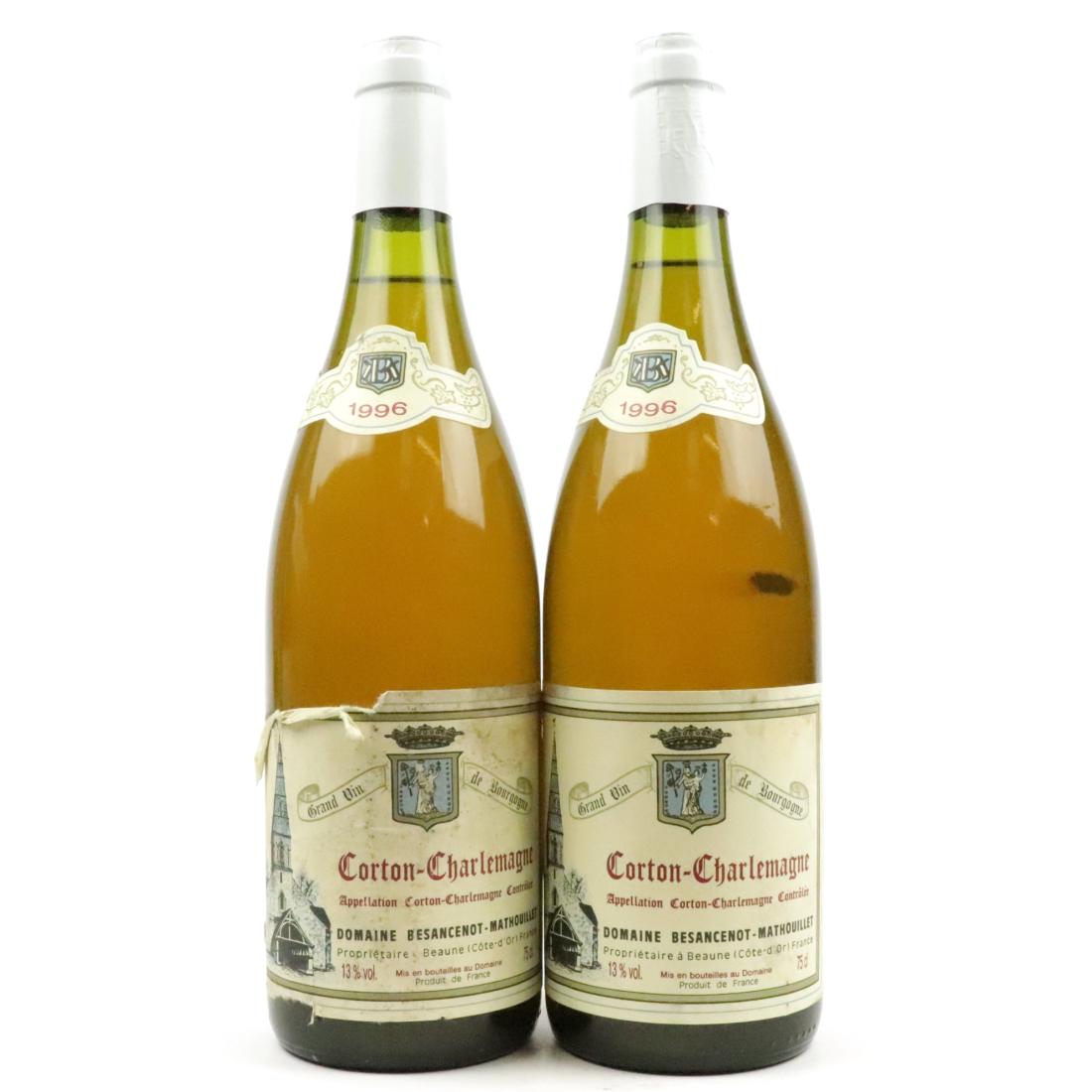 Image for Dom. Besancenot-Mathouillet 1996 Corton-Charlemagne Grand Cru