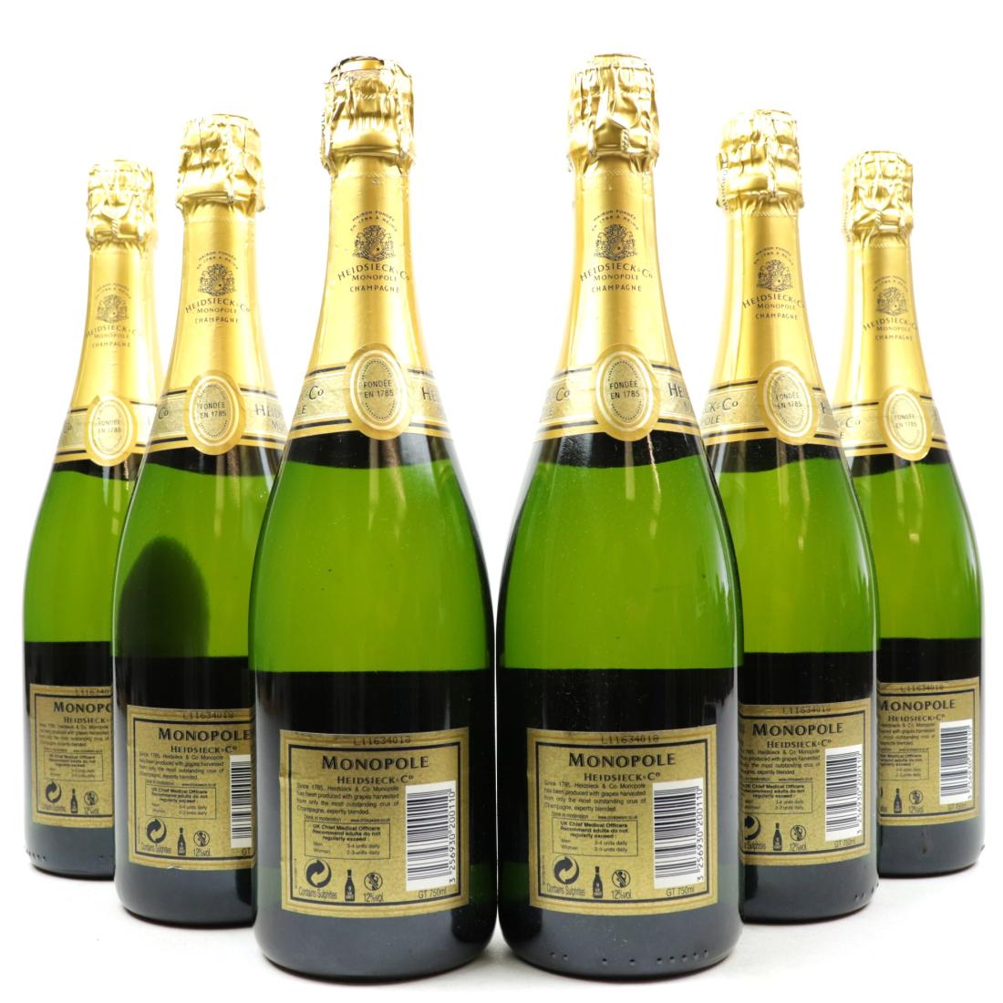 Image for Heidsieck Monopole Gold Top Brut 2007 Vintage Champagne