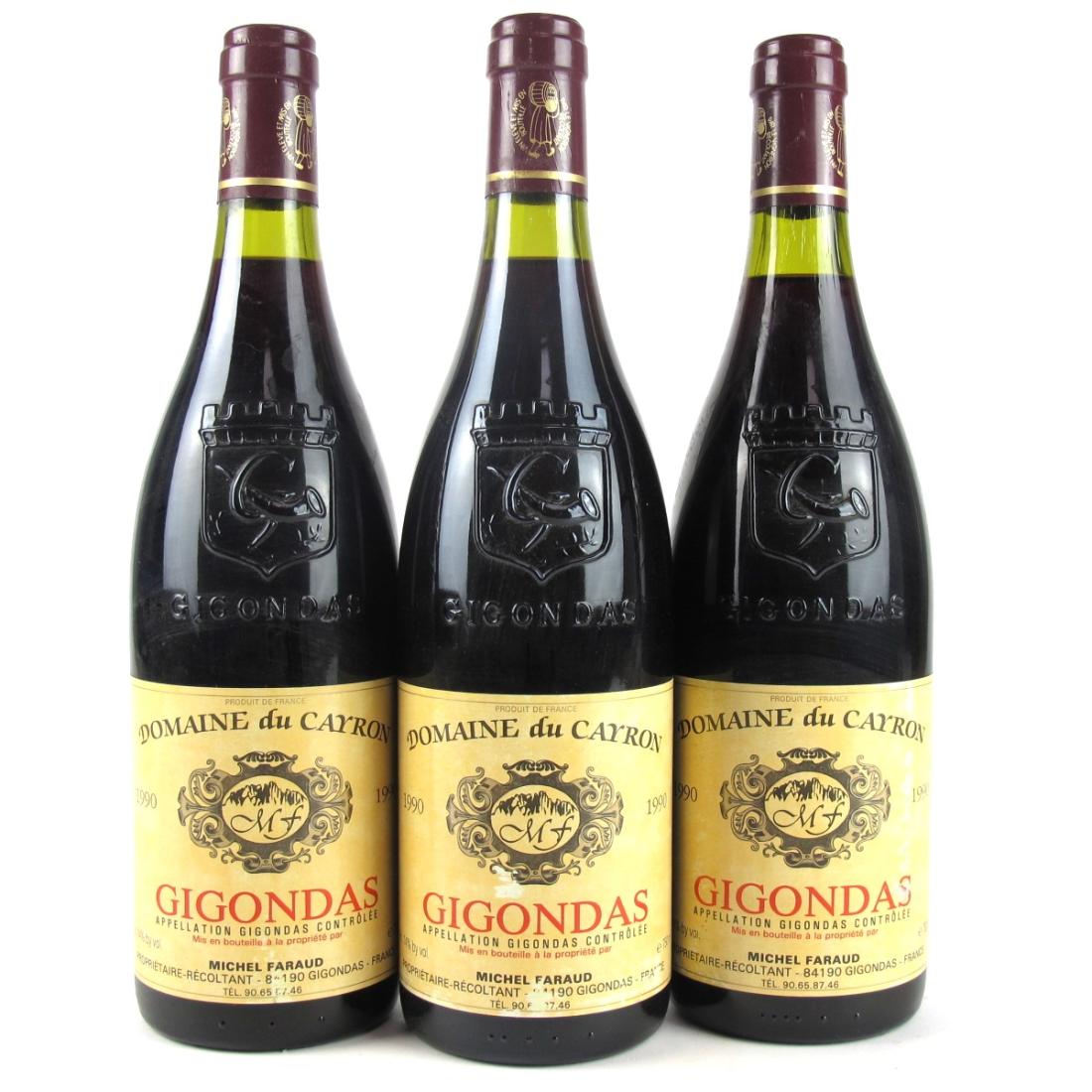 Dom. Du Cayron 1990 Gigondas Wine | Wine Auctioneer