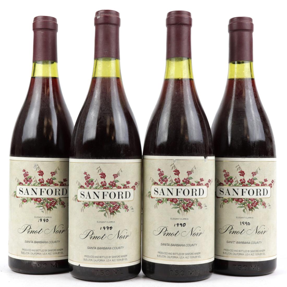 Image for Sanford Pinot Noir 1990 Santa Barbara