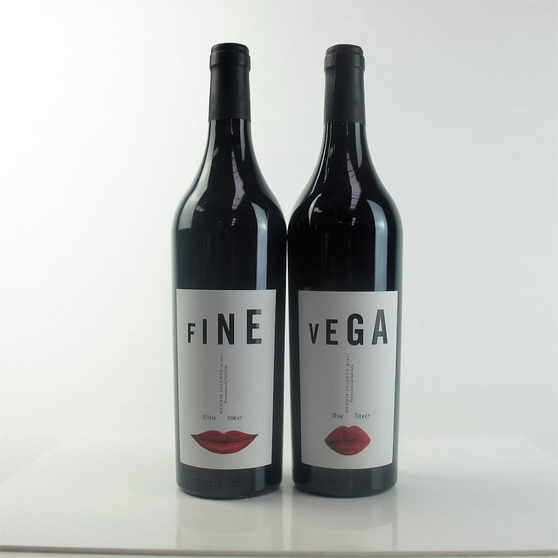 Image for Menhir Negroamaro "Fine" 2012 & "Vega" 2013 Salento