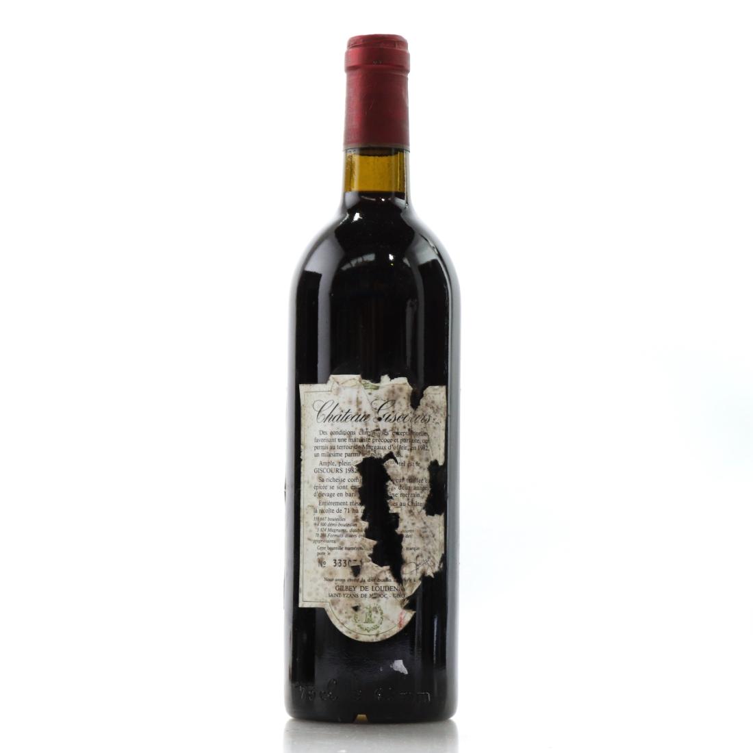 Image for Ch. Giscours 1982 Margaux 3eme-Cru