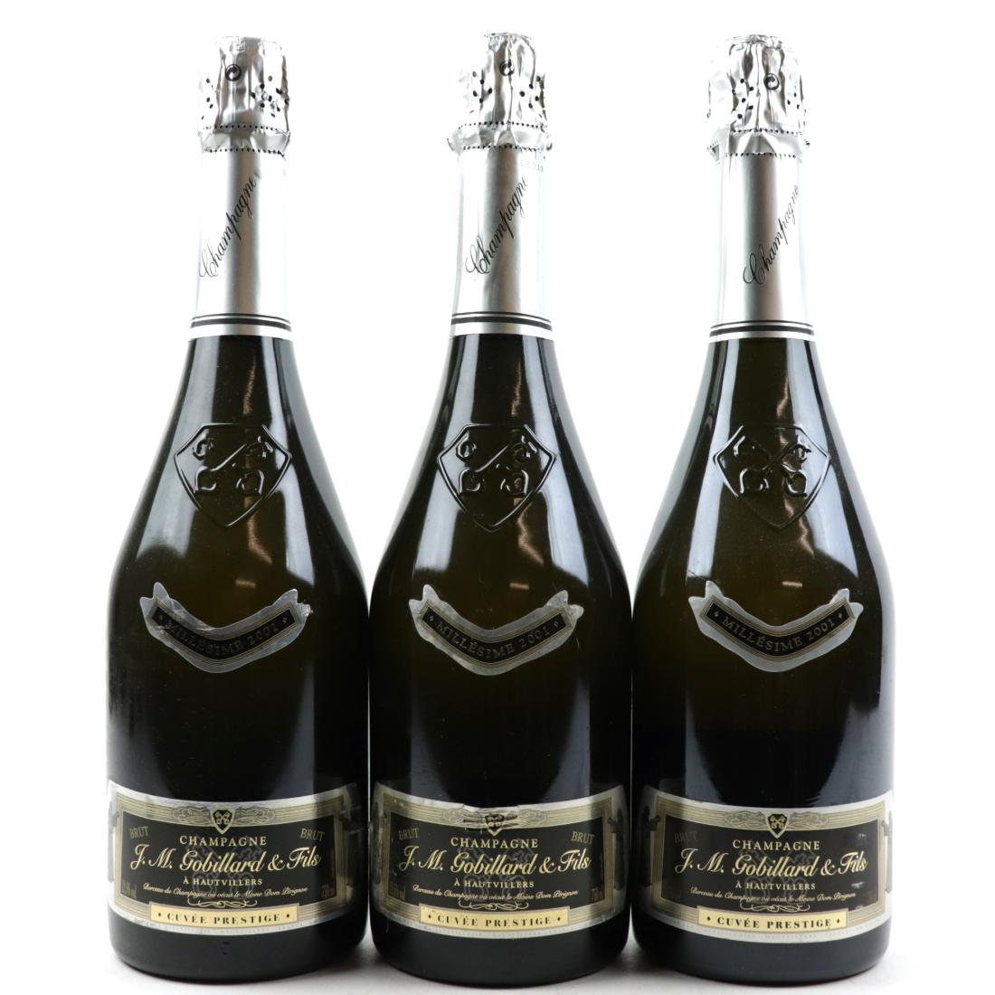 Image for Gobillard Cuvee Prestige Brut 2001 Champagne