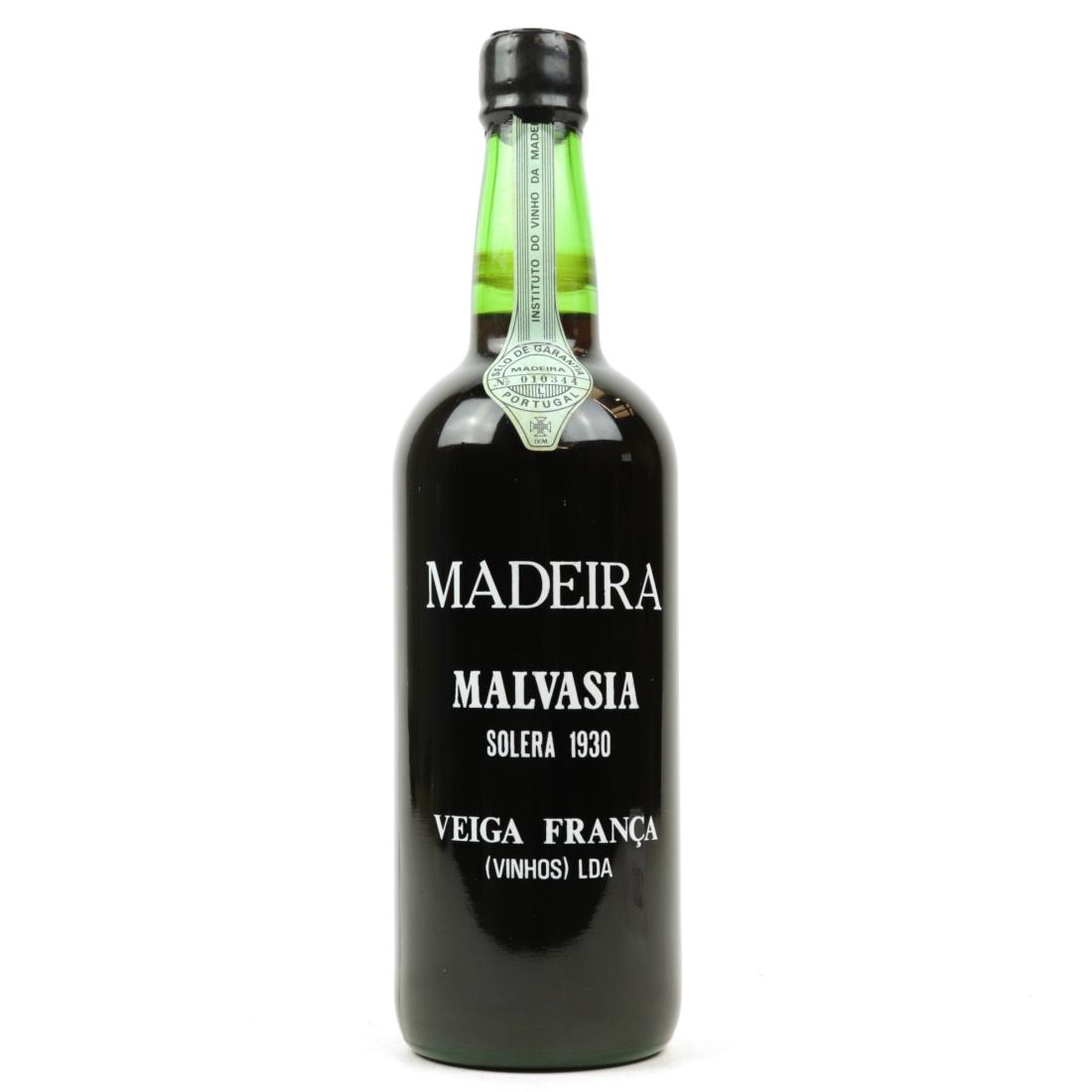 Image for Veiga Franca Solera 1930 Malvasia Madeira