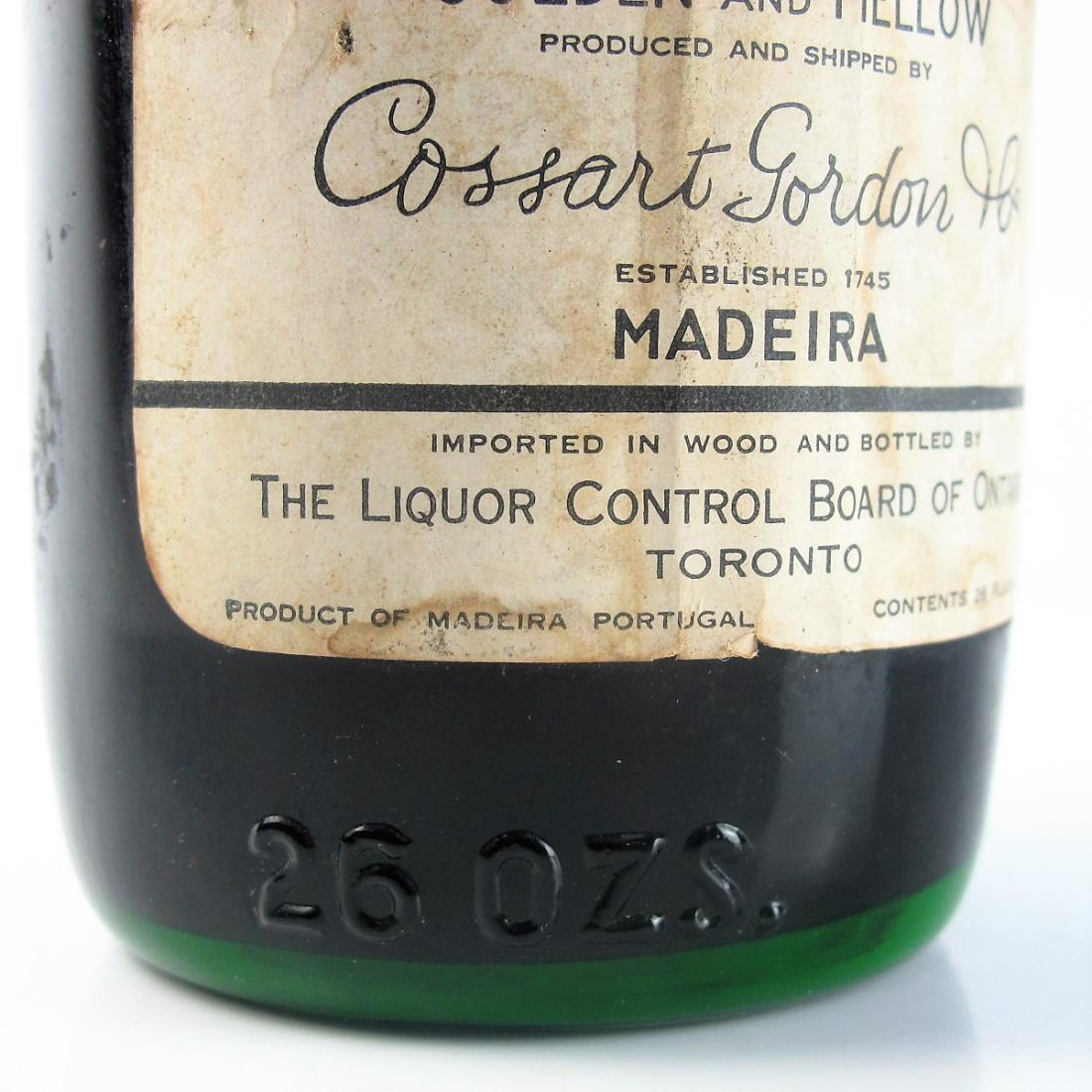 Image for Cossart No.26 Madeira Circa 1950s/60s