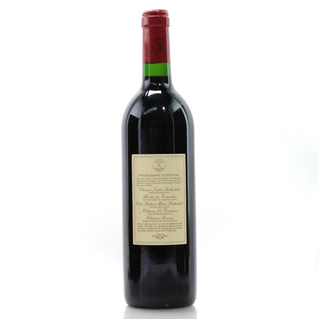 Image for Carruades De Lafite 1989
