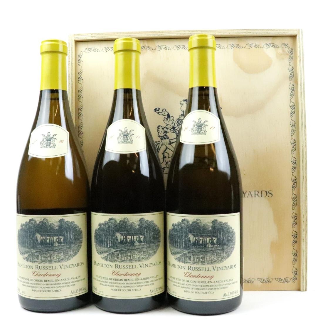 Image for Hamilton Russell Chardonnay 2015, 2016 & 2017 Hemel-En-Aarde 3x75cl / OWC