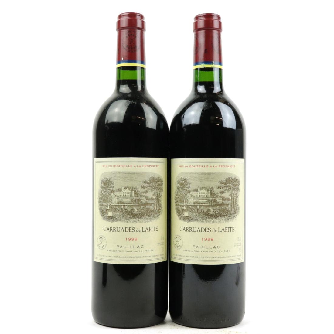 Image for Carruades De Lafite 1998 Pauillac