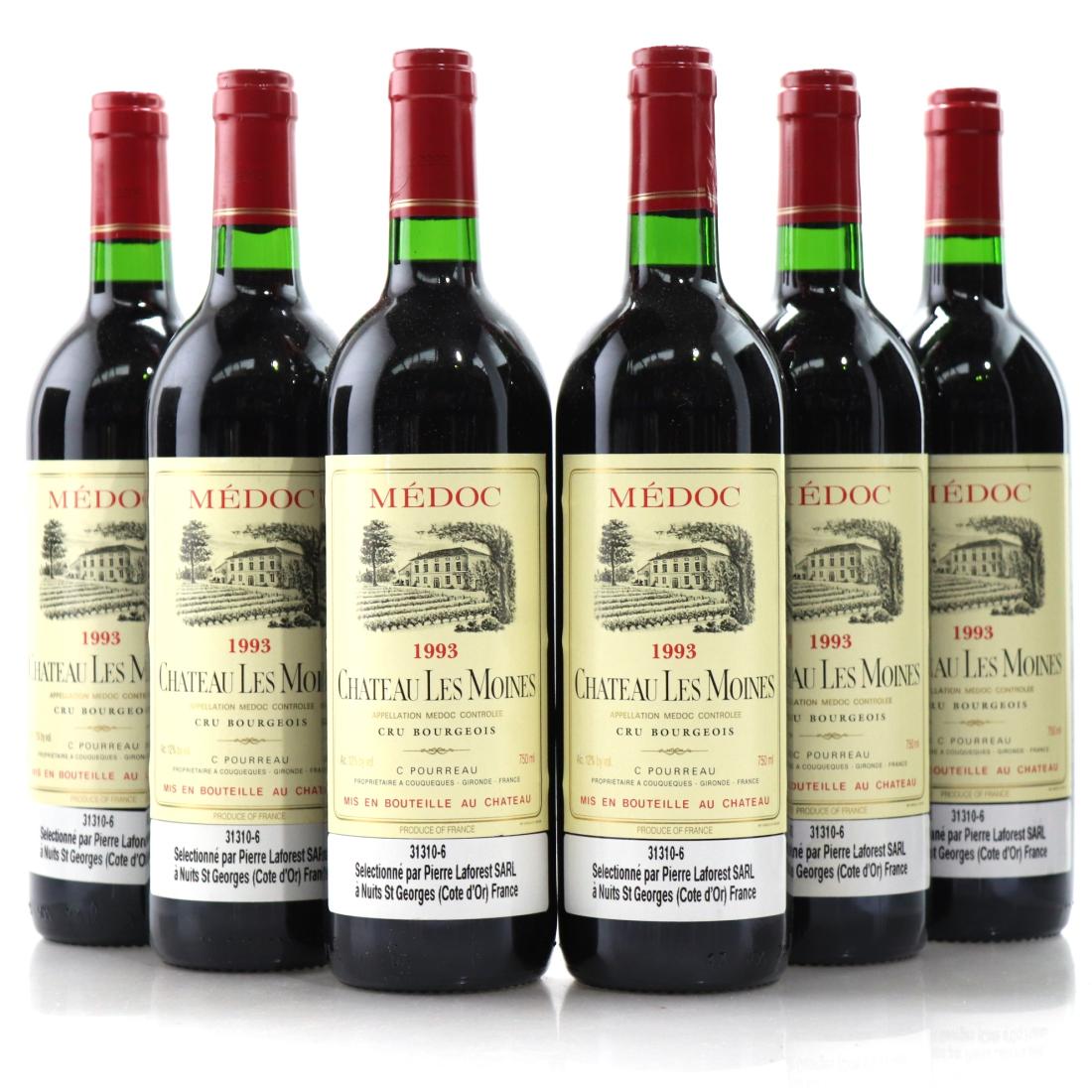 Image for Ch. Les Moines 1993 Medoc