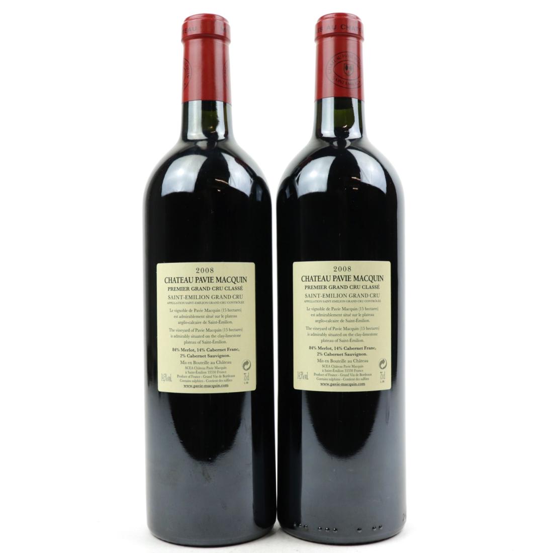 Image for Château Pavie-Macquin 2008 x 2