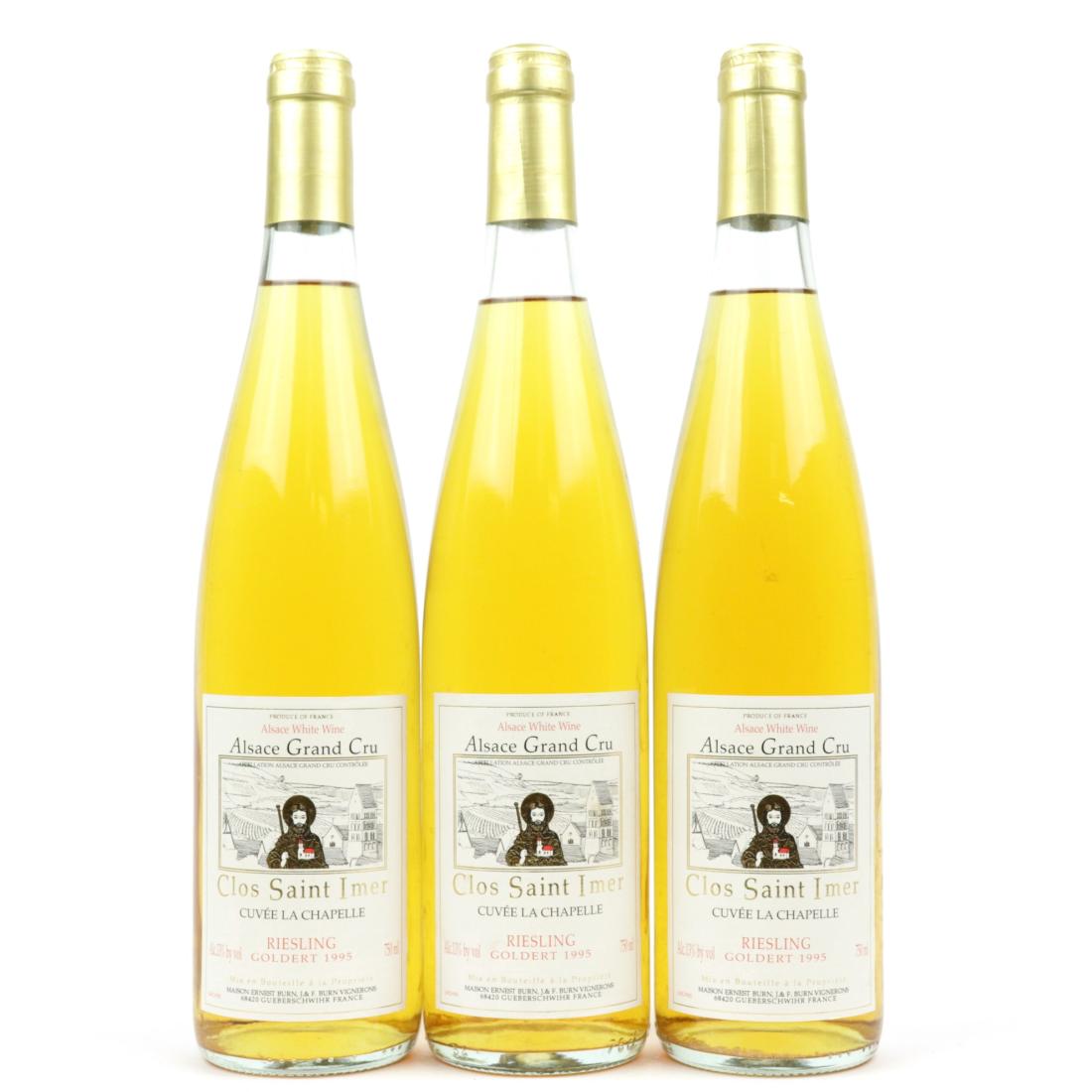 Image for Clos St Imer Cuvee La Chapelle Goldert Riesling 1995 Alsace Grand-Cru