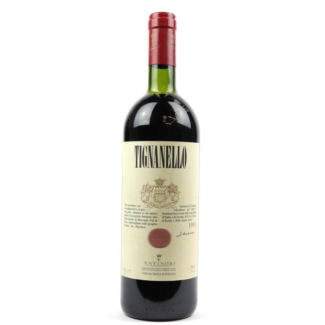 Image for Antinori Tignanello 1991