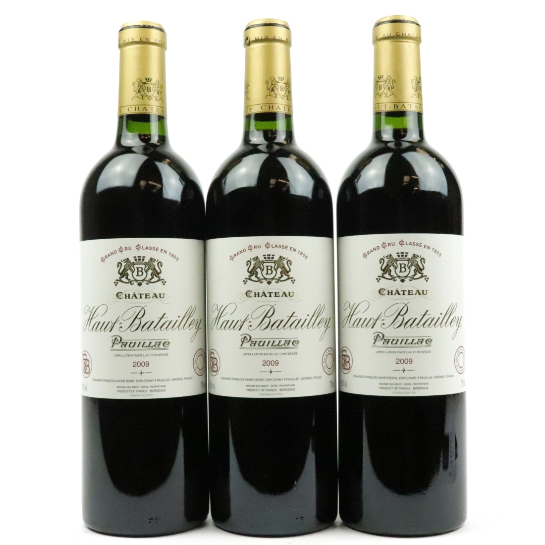 Ch. Haut-Batailley 2009 Pauillac 5eme-Cru 3x75cl