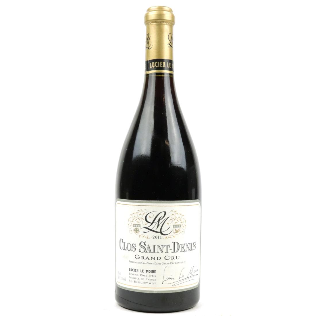 Image for Lucien Le Moine 2011 Clos Saint-Denis Grand-Cru
