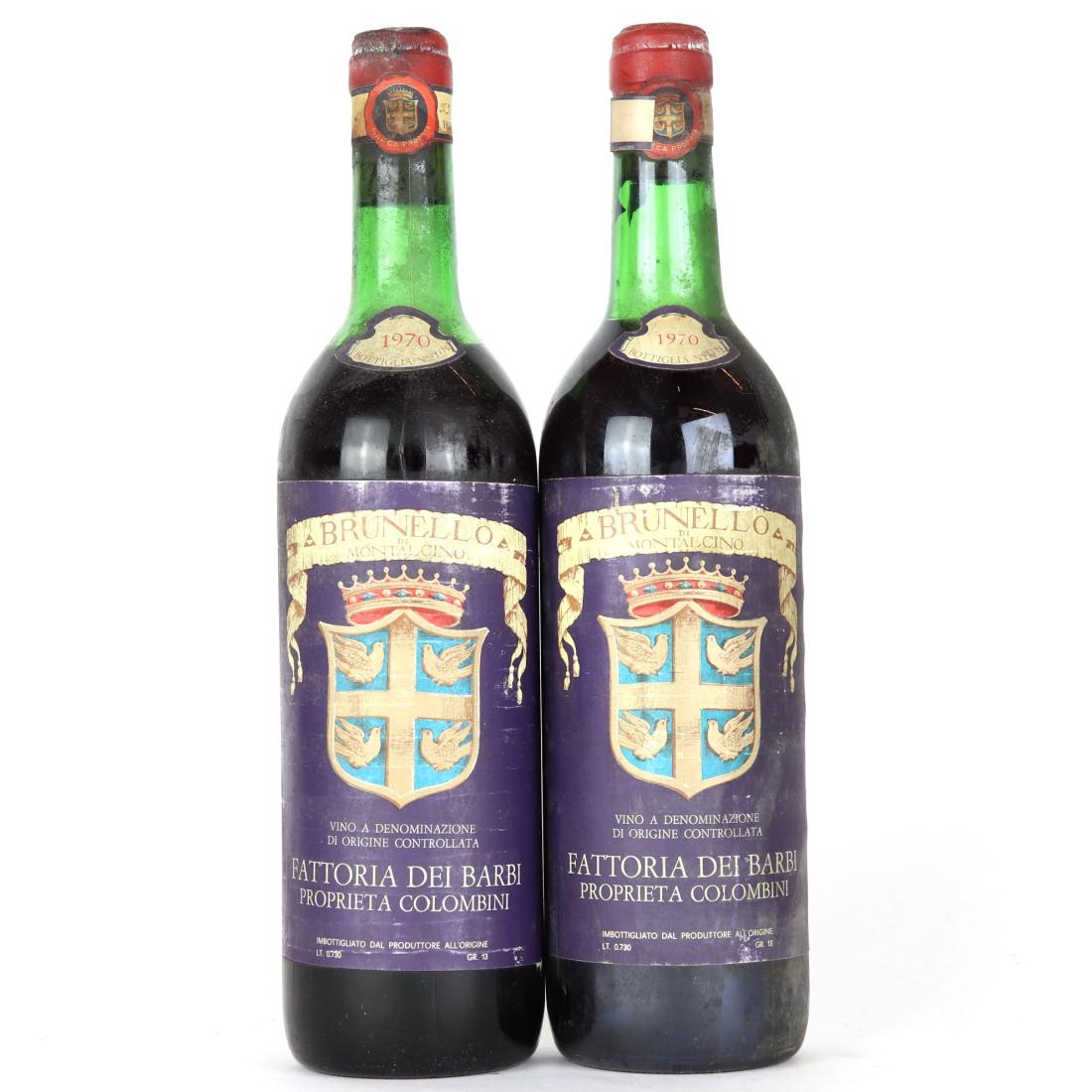 Image for Fattoria Dei Barbi 1970 Brunello di Montalcino