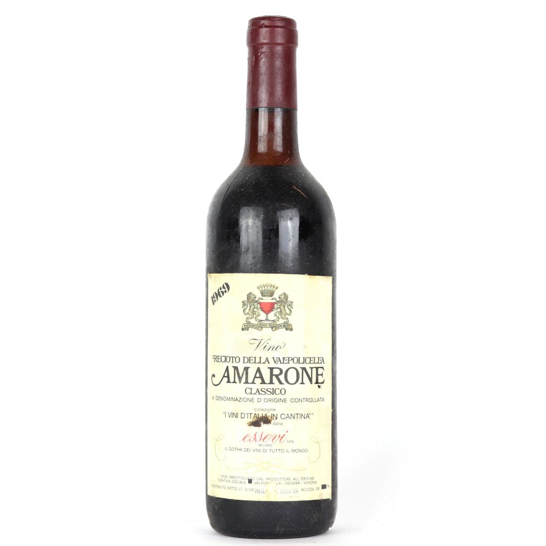 Image for Essevi Recioto Della Valpolicella 1969 Verona