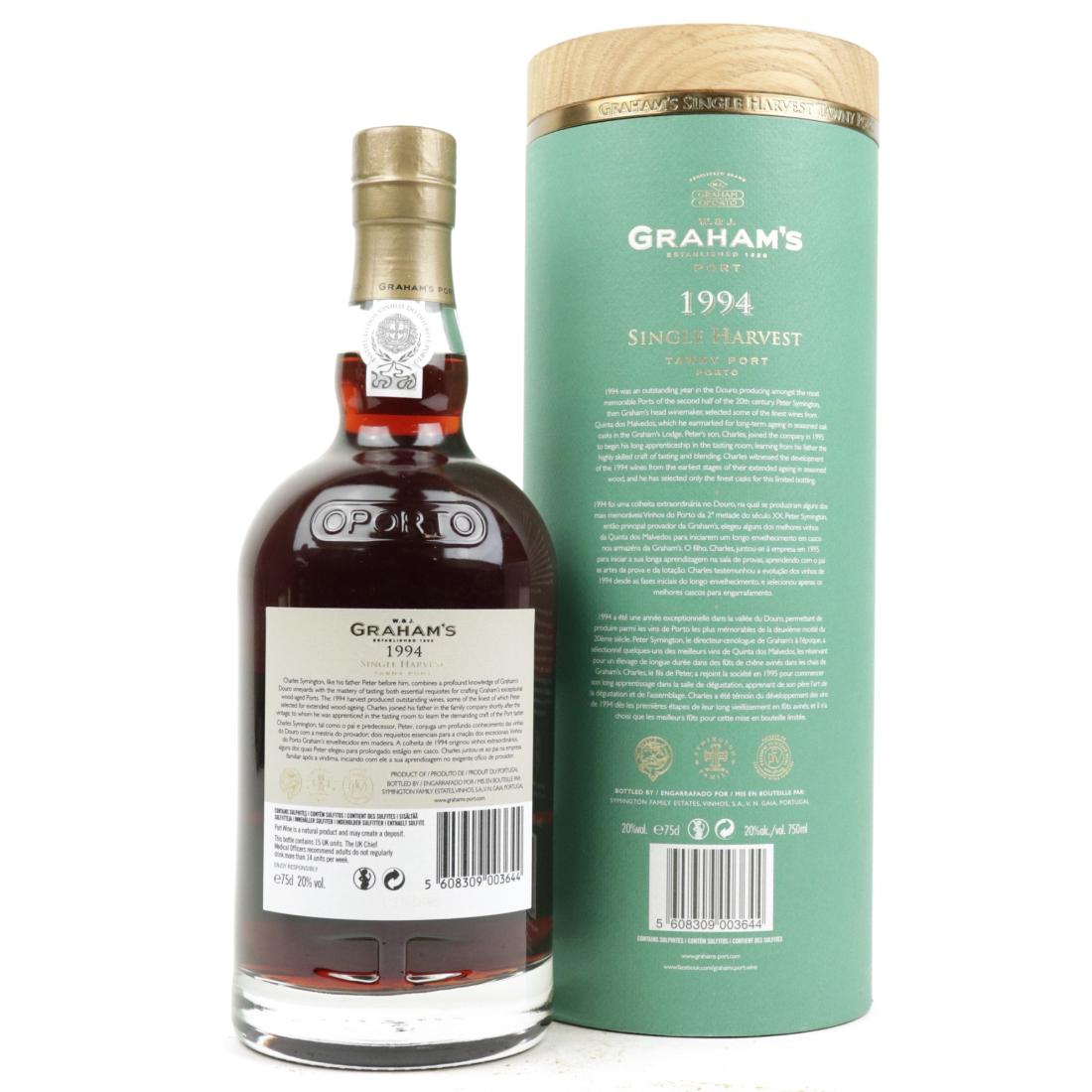 Image for Graham's 1994 Single Harvest Tawny Port
