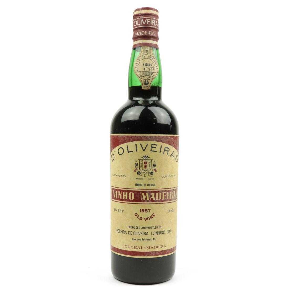 Image for D'Oliveiras Sweet 1957 Madeira
