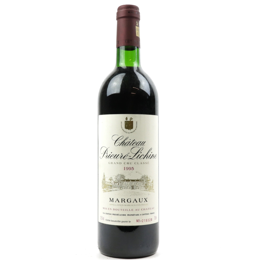 Ch. Prieure-Lichine 1995 Margaux 4eme-Cru