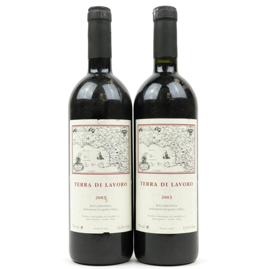 Image for Galardi Terra Di Lavoro 2003 Roccamonfina