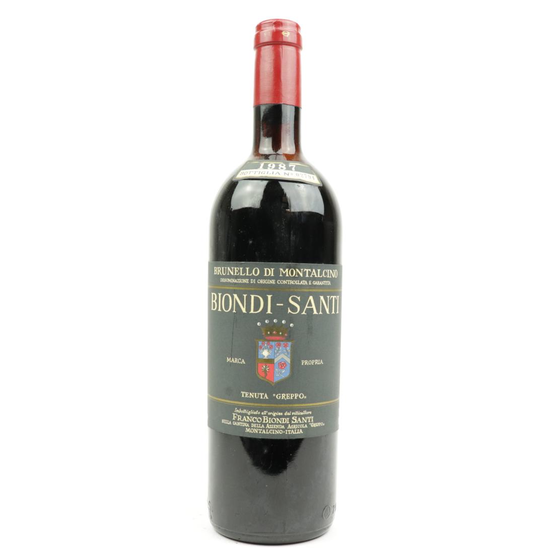 Image for Biondi-Santi 1987 Brunello di Montalcino