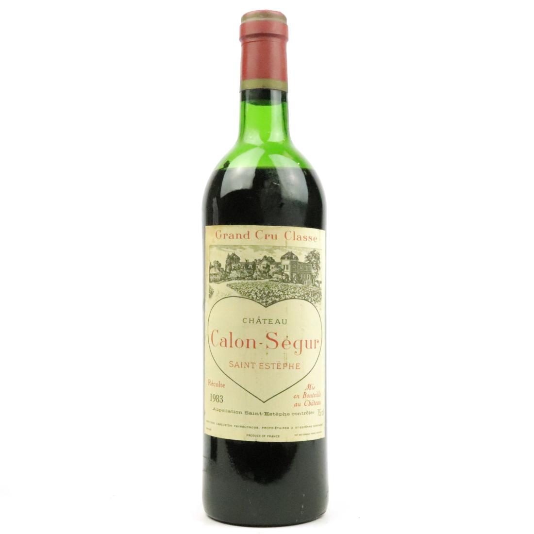 Image for Ch. Calon-Segur 1983 St-Estephe 3eme-Cru