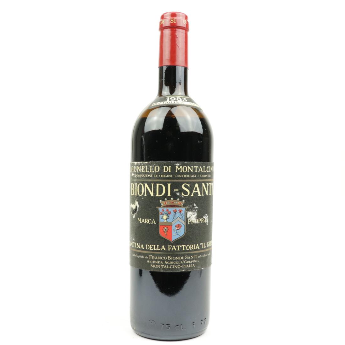 Image for Biondi-Santi 1983 Brunello di Montalcino