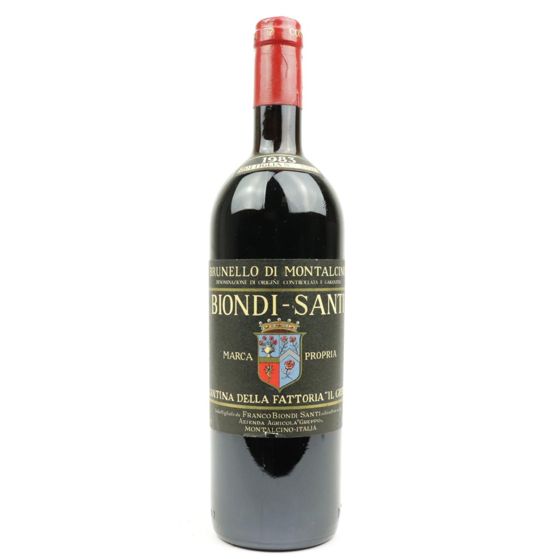 Image for Biondi-Santi 1983 Brunello di Montalcino