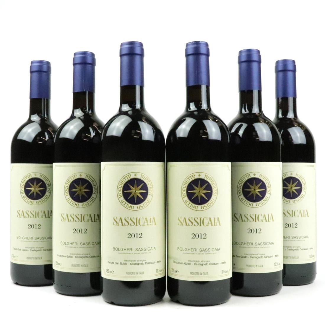 Image for Tenuta San Guido Sassicaia 2012 Bolgheri 6x75cl / OWC